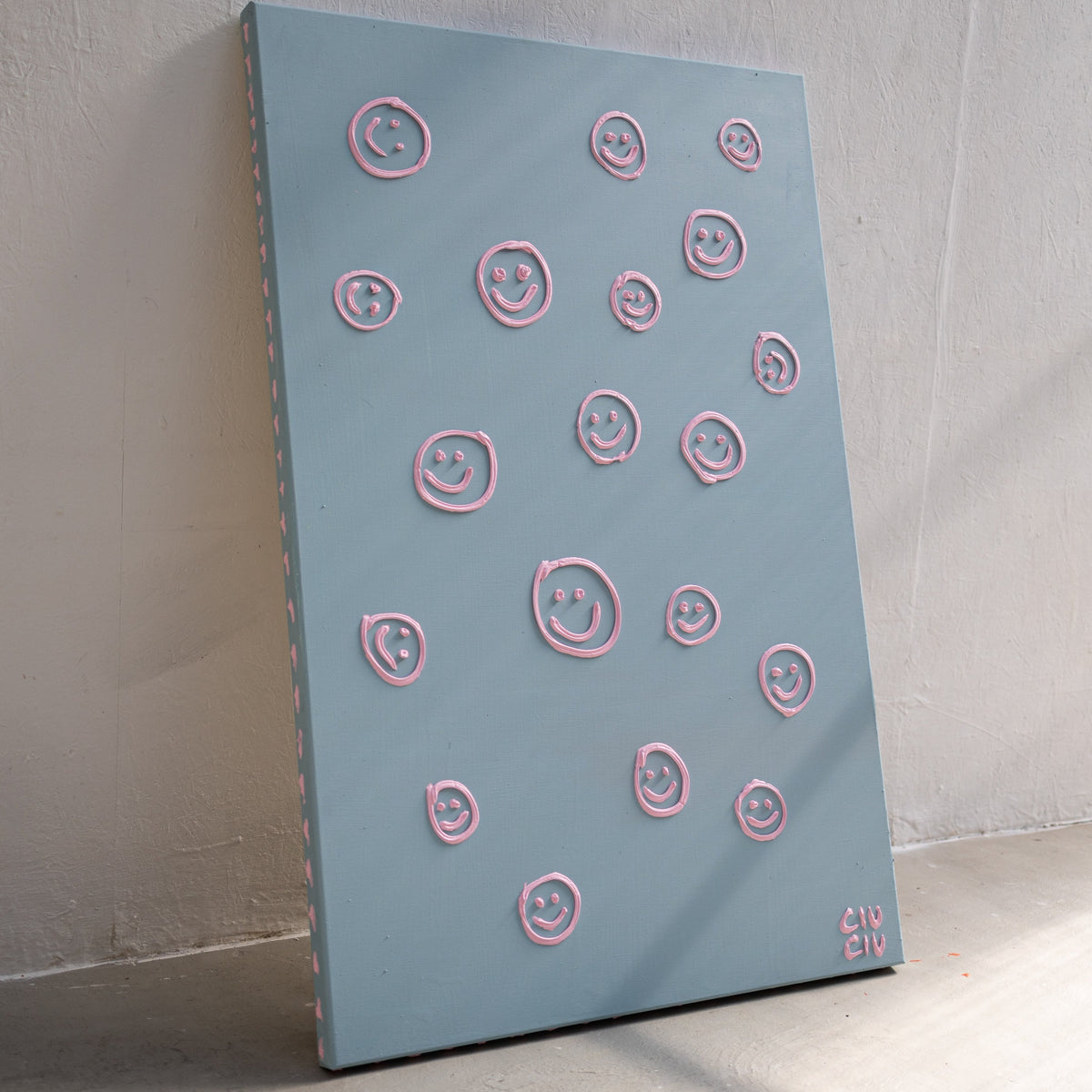 Smiley LIGHTBLUE