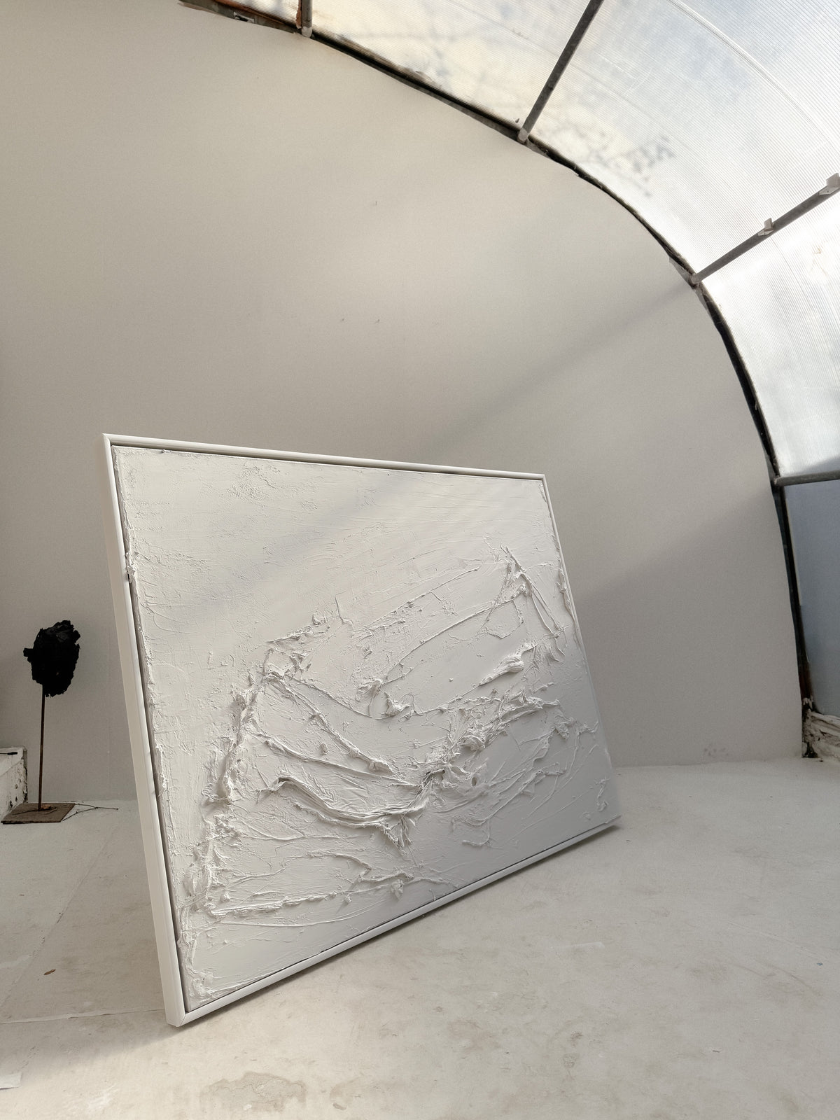 white sky
